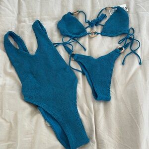 NWT One Size Bondeye Swim Crinkle Swimsuits